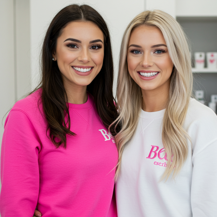 two females teeth whitening 700 x 700